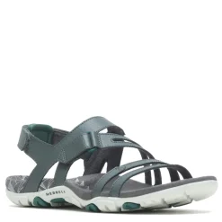 Footbed Sandals*Merrell Women's , Sandspur Rose Convert Sandal Granite