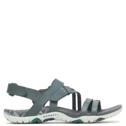 Footbed Sandals*Merrell Women's , Sandspur Rose Convert Sandal Granite