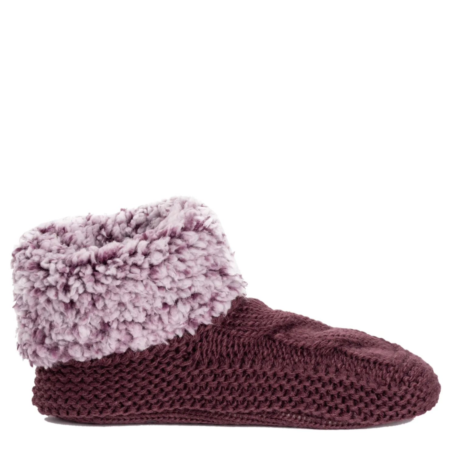 Women's , Sherpa Cuff Bootie Slipper|Muk Luks Outlet