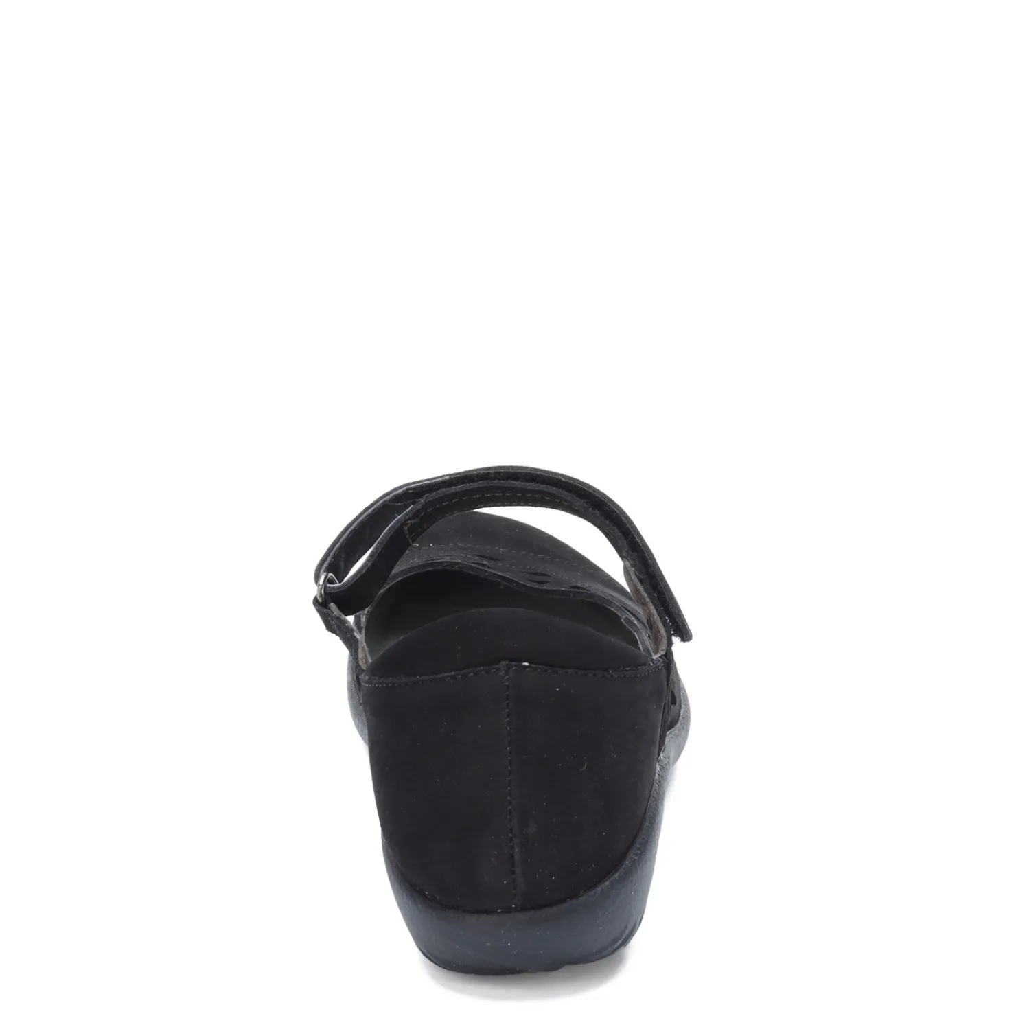 Footbed Sandals*Naot Women's , Agathis Maryjane Black Velvet Nubuck