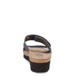 Footbed Sandals*Naot Women's , Althea Sandal Navy Python/Polar Sea