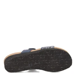 Footbed Sandals*Naot Women's , Althea Sandal Navy Python/Polar Sea