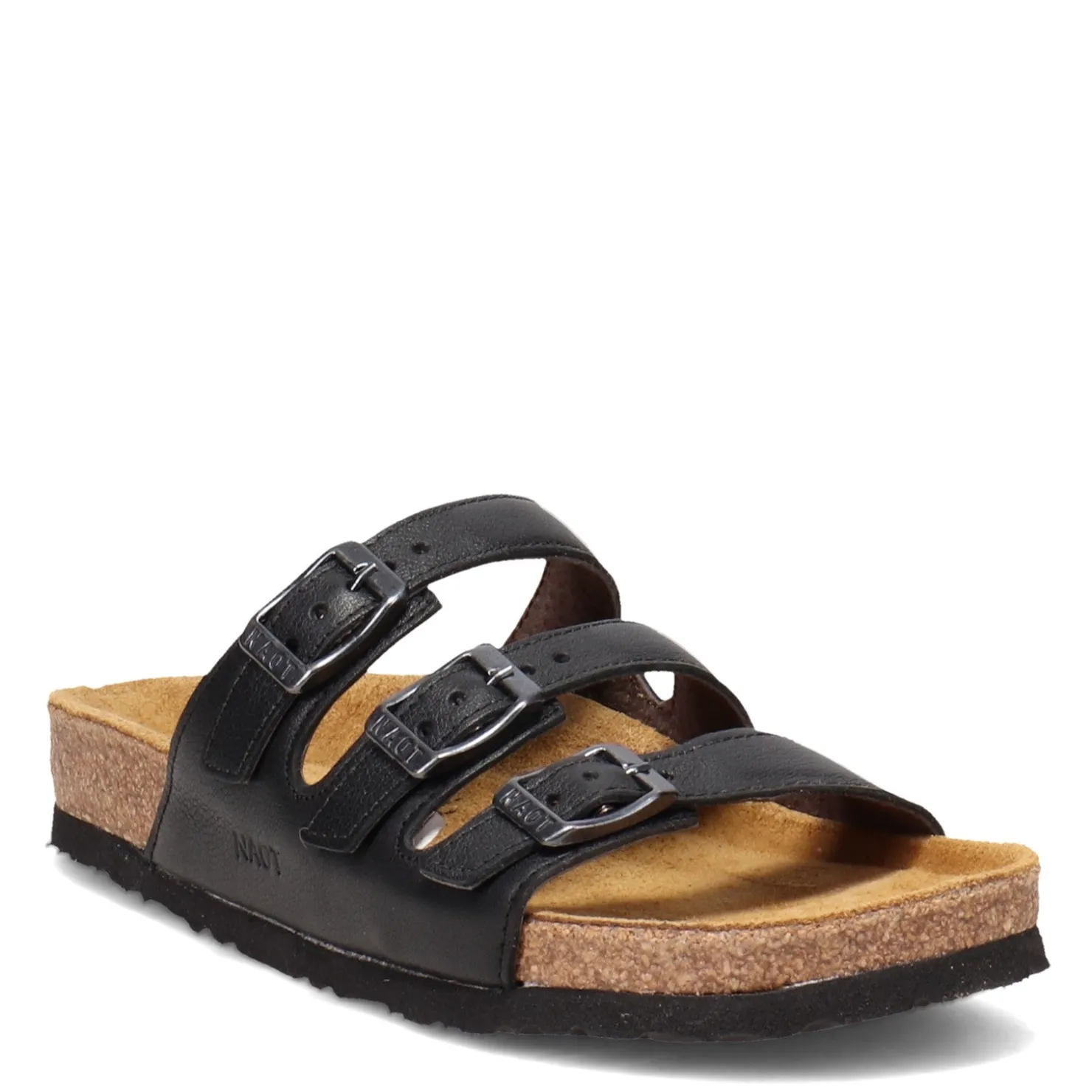 Footbed Sandals*Naot Women's , Austin Sandal Soft Black