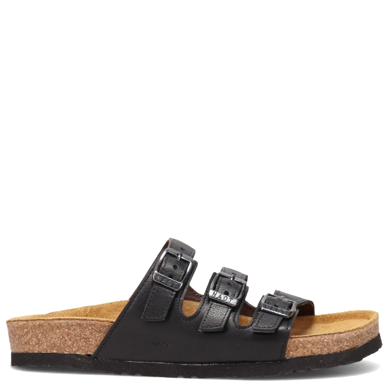 Footbed Sandals*Naot Women's , Austin Sandal Soft Black