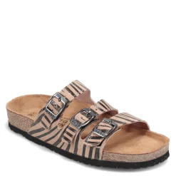 Footbed Sandals*Naot Women's , Austin Sandal Tan Zebra