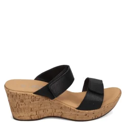 Wedges*Naot Women's , Caveran Sandal Black