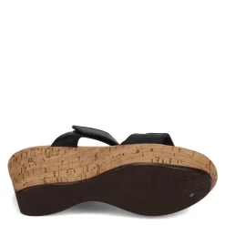Wedges*Naot Women's , Caveran Sandal Black