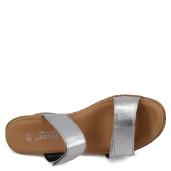 Wedges*Naot Women's , Caveran Sandal Silver