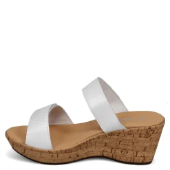 Wedges*Naot Women's , Caveran Sandal White