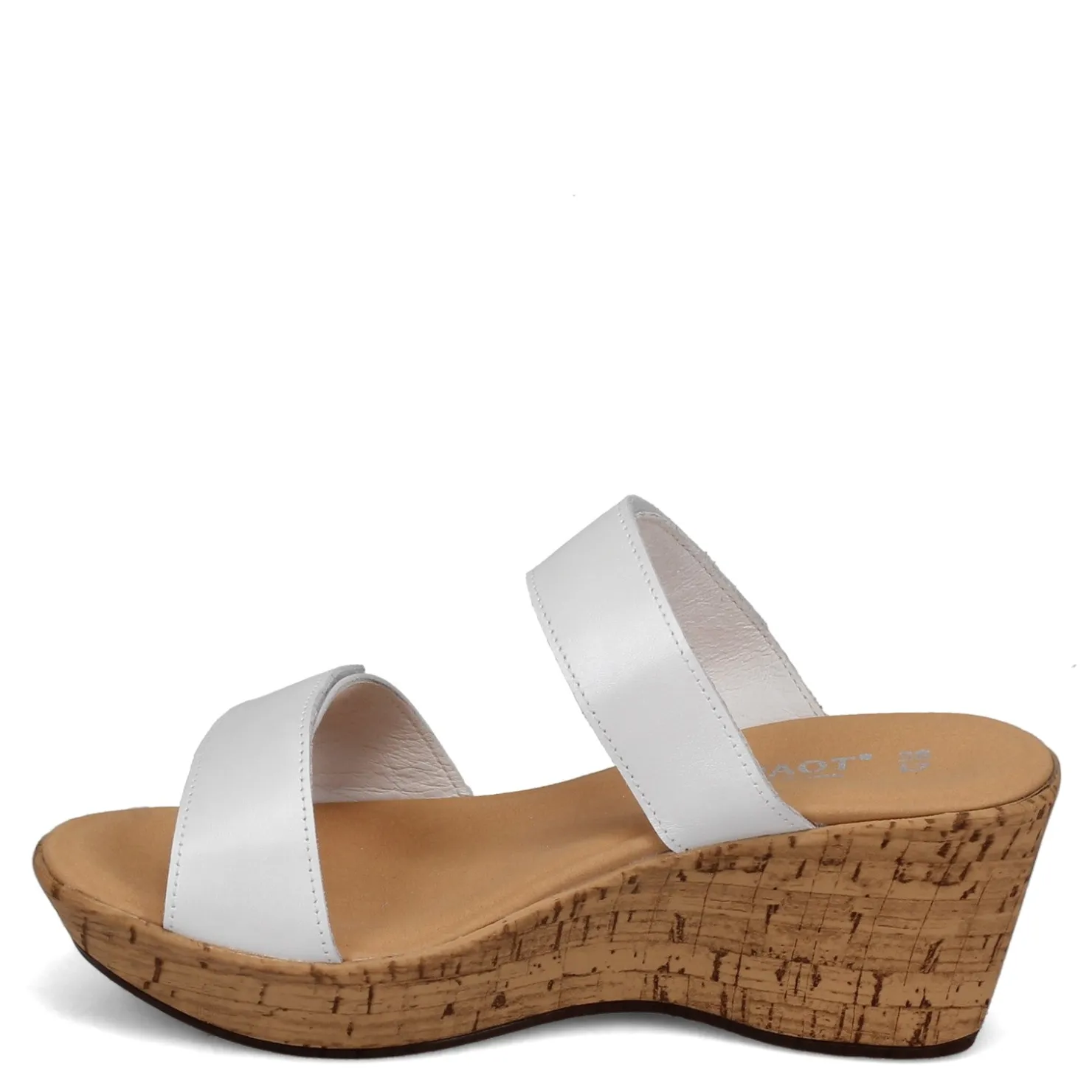 Wedges*Naot Women's , Caveran Sandal White