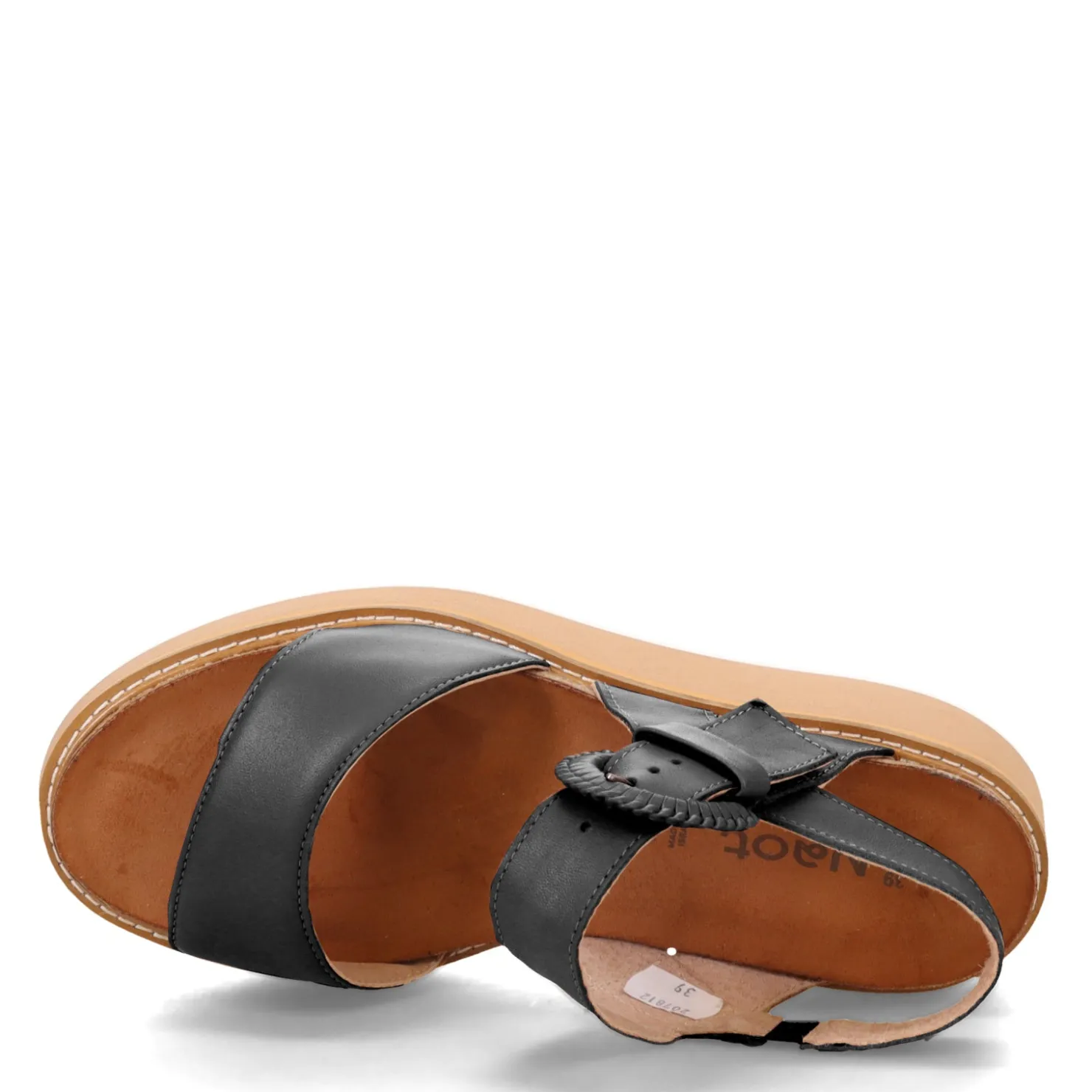 Footbed Sandals*Naot Women's , Crepe Sandal Black