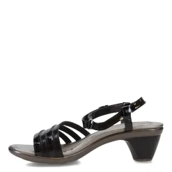 Heeled Sandals*Naot Women's , Current Sandal Black Mix