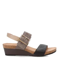 Footbed Sandals*Naot Women's , Dynasty Sandal Black Grey