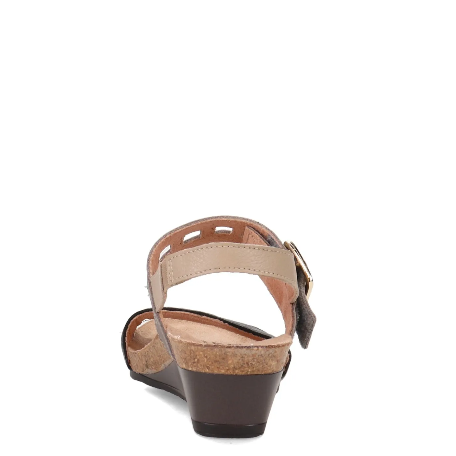 Footbed Sandals*Naot Women's , Dynasty Sandal Black Grey