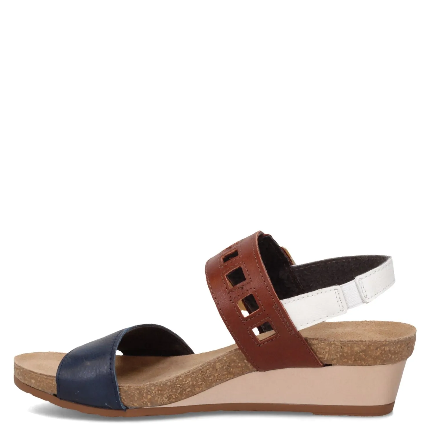 Footbed Sandals*Naot Women's , Dynasty Sandal Blue / Tan
