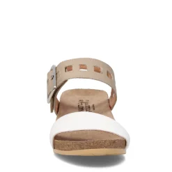 Wedges*Naot Women's , Dynasty Sandal White / Beige