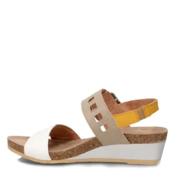 Wedges*Naot Women's , Dynasty Sandal White / Beige