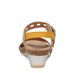 Wedges*Naot Women's , Dynasty Sandal White / Beige