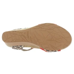 Wedges*Naot Women's , Fiona Sandal Cheetah