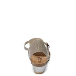 Footbed Sandals*Naot Women's , Fiona Sandal Beige Reptile