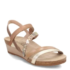 Wedges*Naot Women's , Hero Sandal Gold Beige