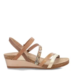 Wedges*Naot Women's , Hero Sandal Gold Beige