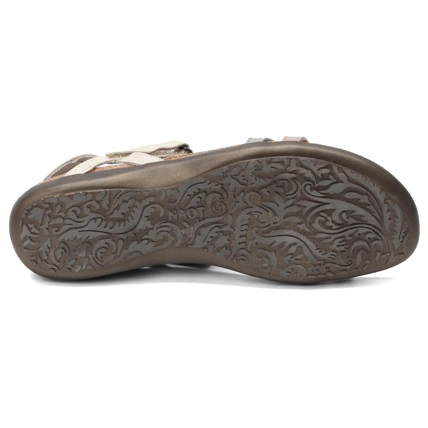 Footbed Sandals*Naot Women's , Judith Sandal Beige Grey