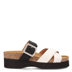 Heeled Sandals*Naot Women's , Juliette Sandal Black / White