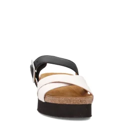 Heeled Sandals*Naot Women's , Juliette Sandal Black / White