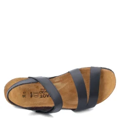Footbed Sandals*Naot Women's , Kayla Sandal Black Matte