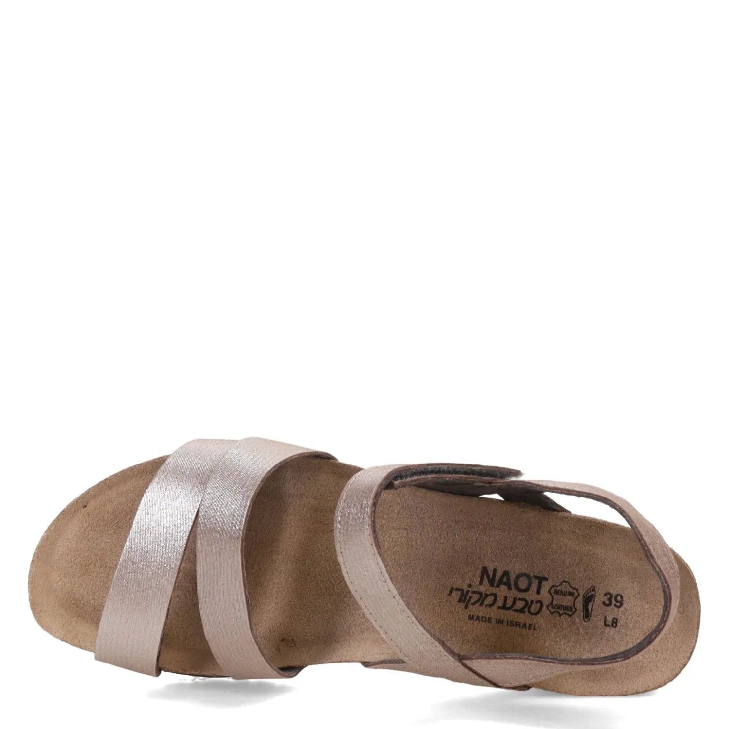 Wedges*Naot Women's , Kayla Sandal Silver