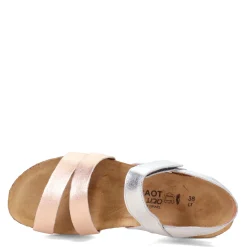 Footbed Sandals*Naot Women's , Kayla Sandal Silver
