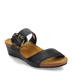 Wedges*Naot Women's , Kingdom Sandal Jet Black