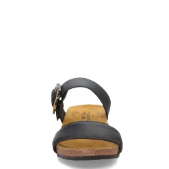 Wedges*Naot Women's , Kingdom Sandal Jet Black