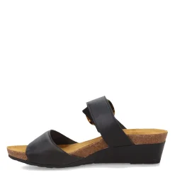 Wedges*Naot Women's , Kingdom Sandal Jet Black