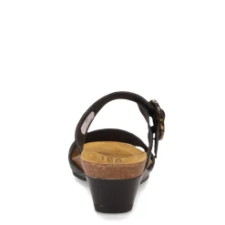 Wedges*Naot Women's , Kingdom Sandal Jet Black