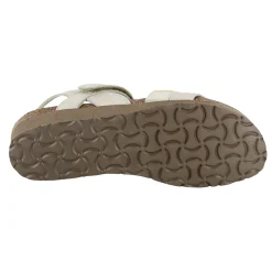 Wedges*Naot Women's , Krista Sandal Ivory / Gold