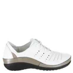 Fashion & Street*Naot Women's , Kumara Sneaker White/Silver
