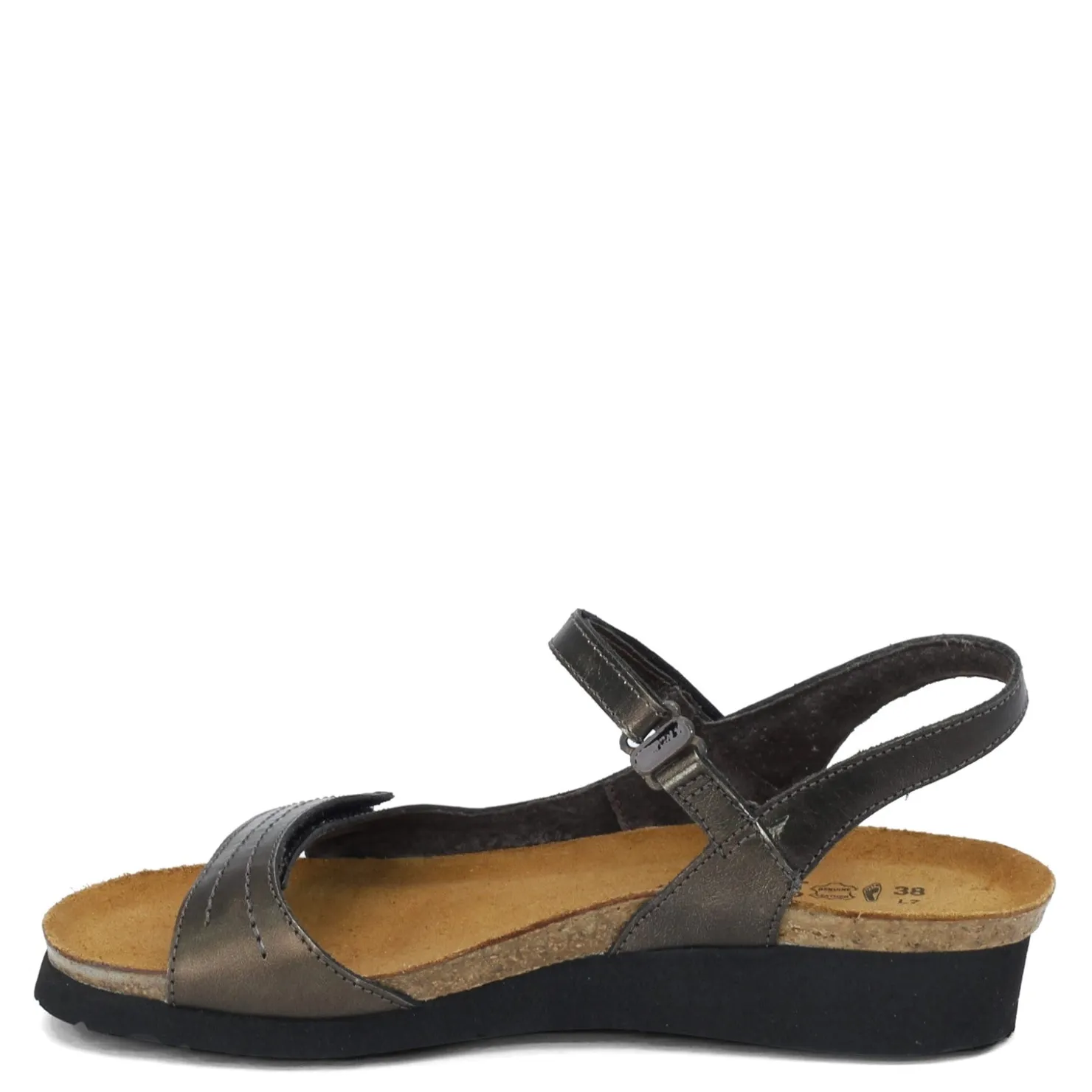 Wedges*Naot Women's , Madison Sandal Metal