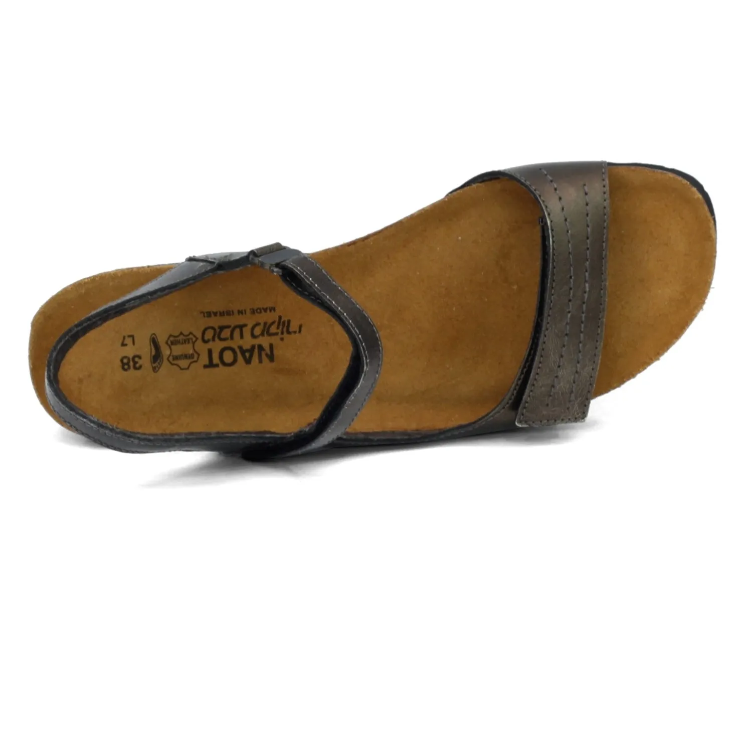 Wedges*Naot Women's , Madison Sandal Metal