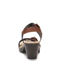 Heeled Sandals*Naot Women's , Mode Sandal Brown/Black/Khaki