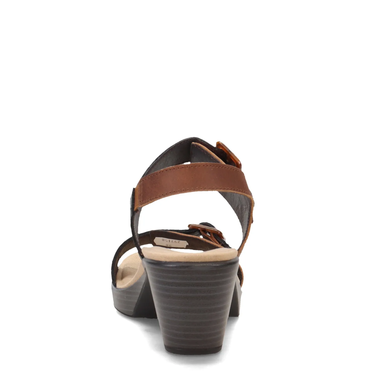 Heeled Sandals*Naot Women's , Mode Sandal Brown/Black/Khaki