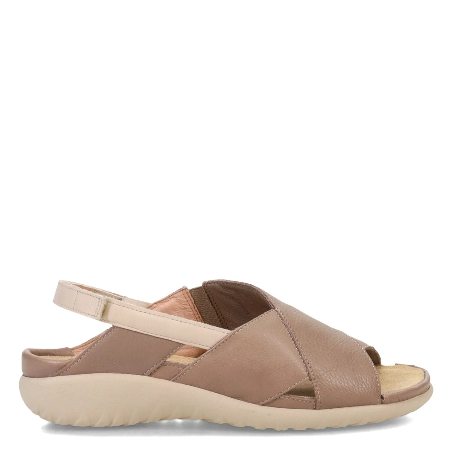 Footbed Sandals*Naot Women's , Niho Sandal Stone/Ivory