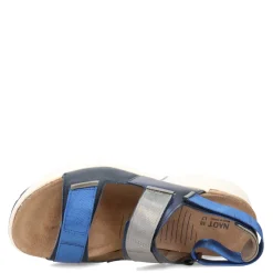 Footbed Sandals*Naot Women's , Odyssey Sandal Blue