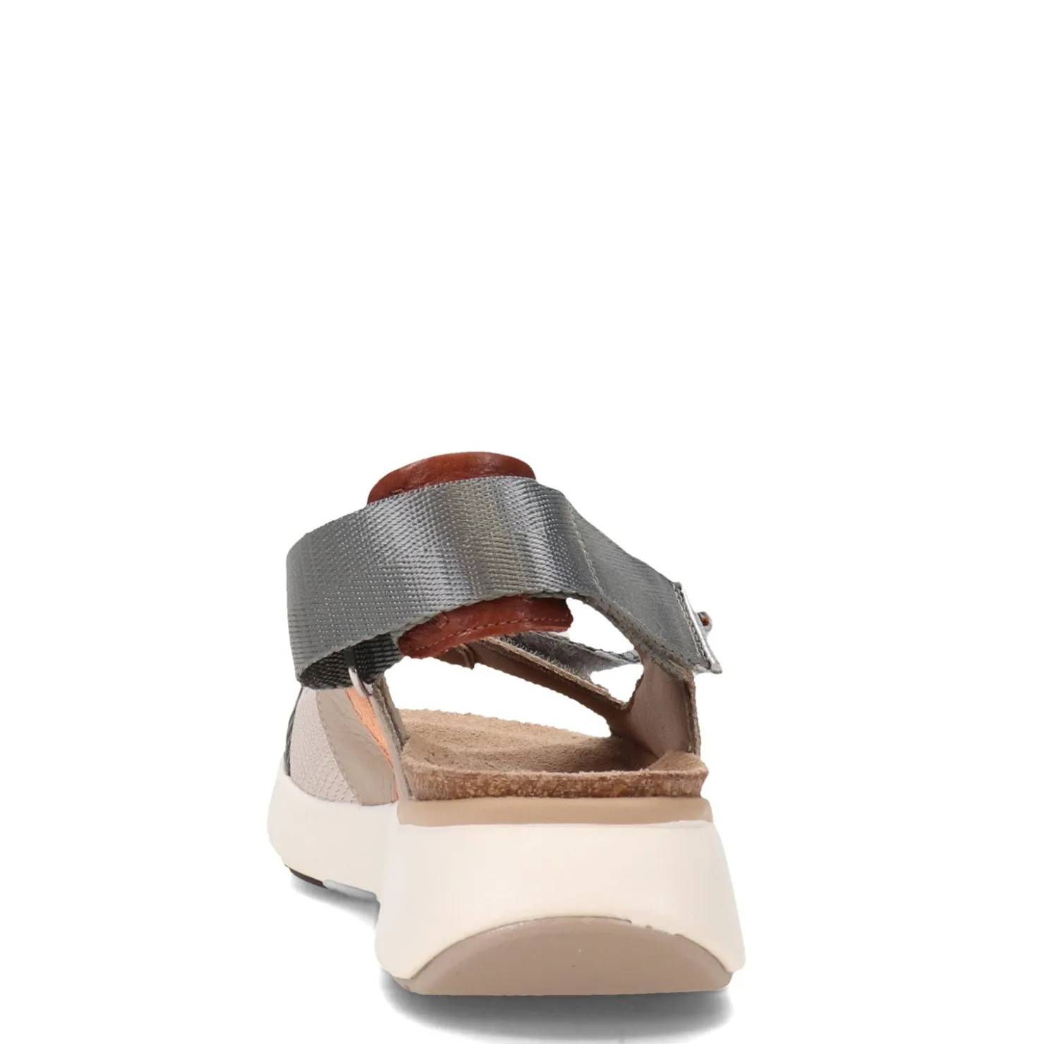 Footbed Sandals*Naot Women's , Odyssey Sandal Beige/Grey/Brown