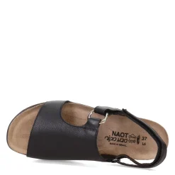 Footbed Sandals*Naot Women's , Olivia Sandal Black