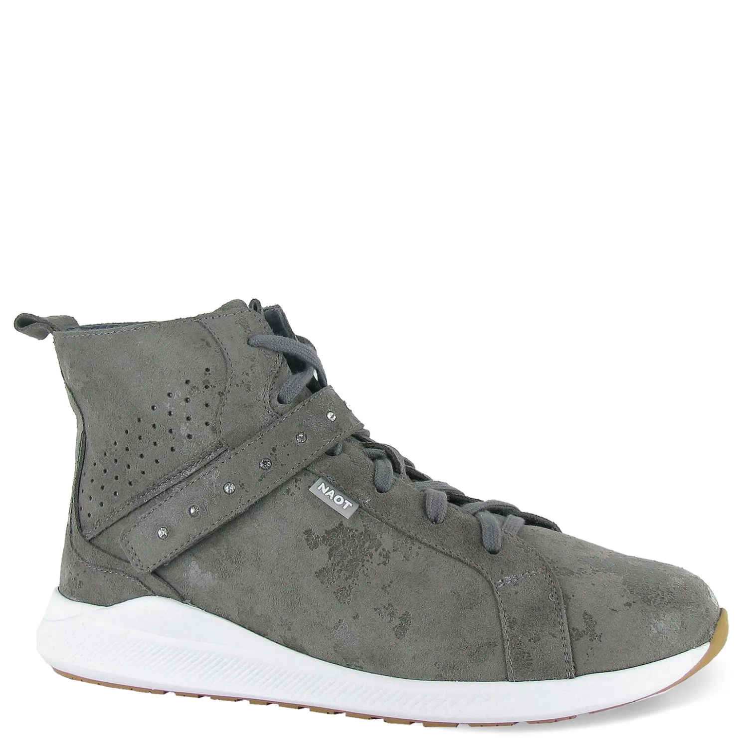 Fashion & Street*Naot Women's , Oxygen Boot Gray Marble Suede