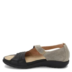 Footbed Sandals*Naot Women's , Papaki Sandal Speckled Beige/Black