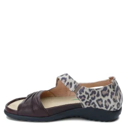 Footbed Sandals*Naot Women's , Papaki Sandal Soft Brown/Cheetah