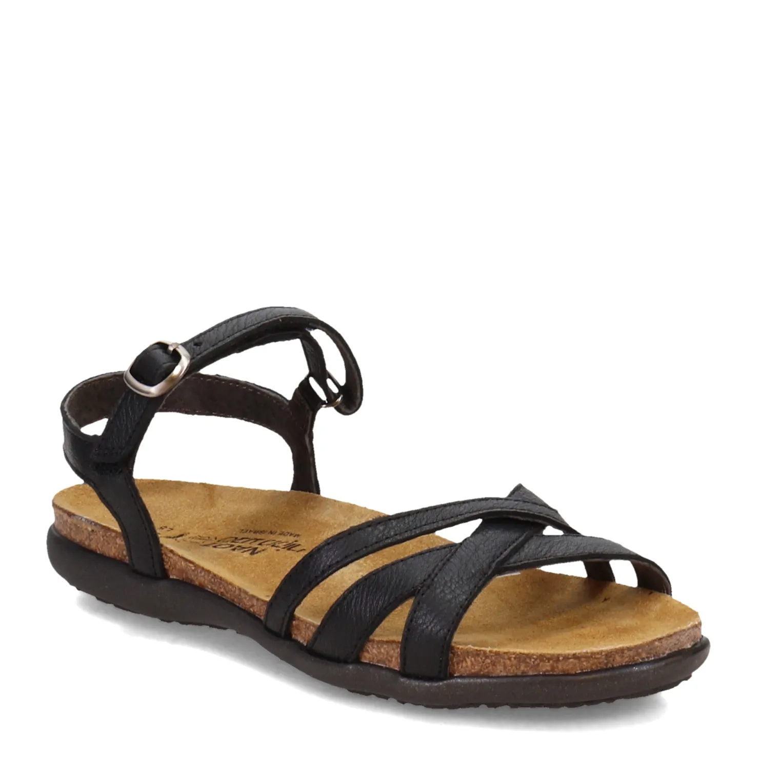 Footbed Sandals*Naot Women's , Patricia Sandal Black